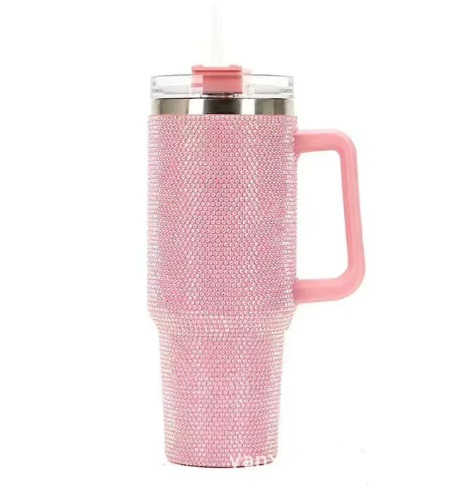 Copo Térmico com Strass